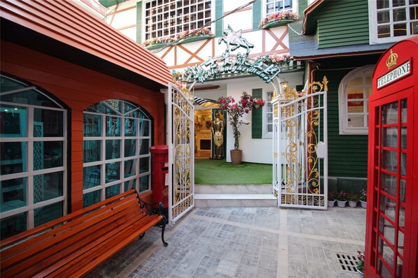 Entrada de la propiedad