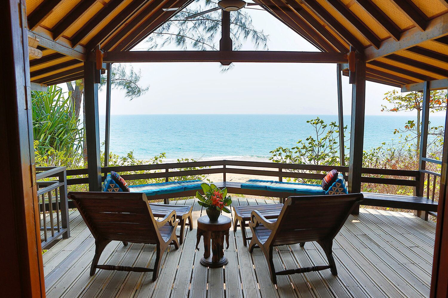 Façade de l’hébergement