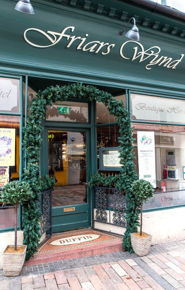 Fassade der Unterkunft