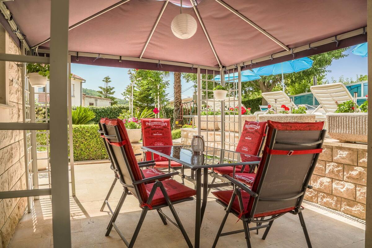 Departamento, planta baja | Terraza o patio