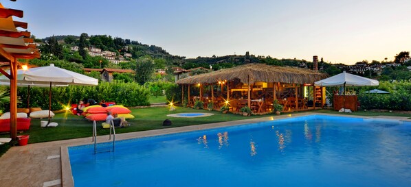 Blick von der Unterkunft