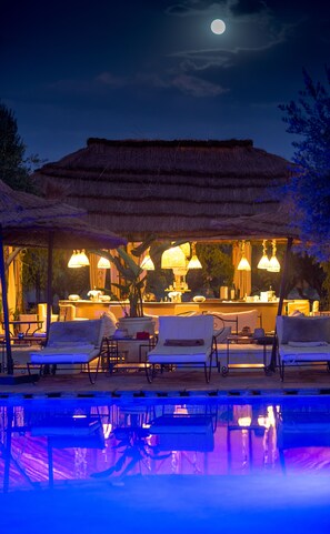 Outdoor pool - La Ferme El Dar (Marrakech)