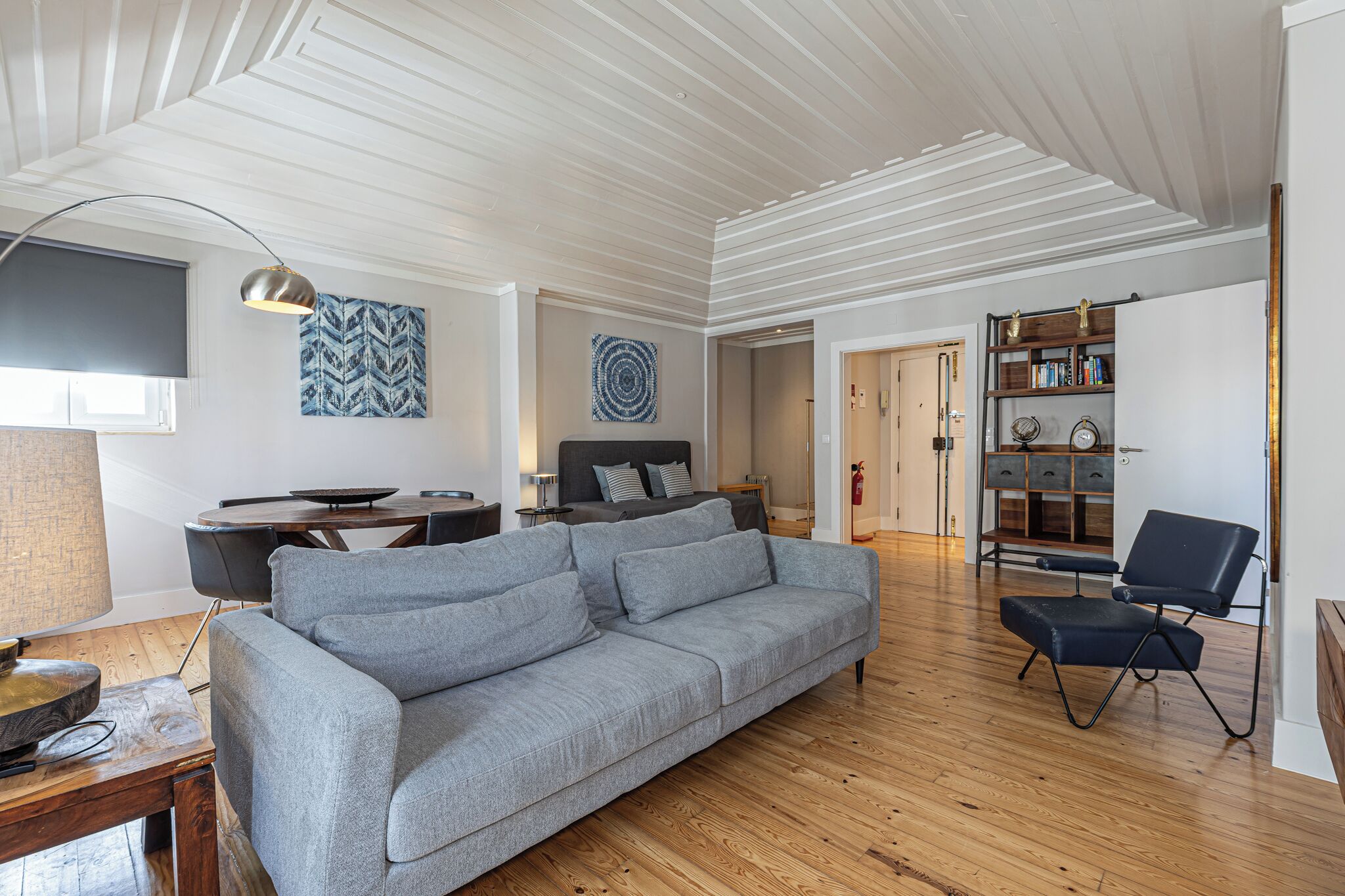 Apartamento luxo, 1 quarto, vista para a cidade | 客廳 | 80 厘米平面電視連有線電視頻道