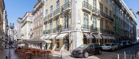 Façade de l’hébergement