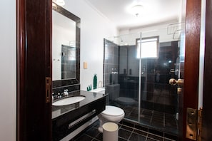 Standardzimmer, 1 Queen-Bett | Badezimmer | Dusche, Handtücher