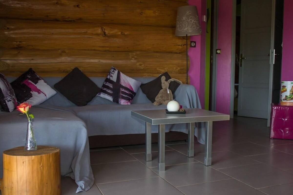 Superior-Chalet, Bergblick (Gîte Verveine ) | Lounge
