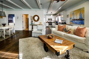 Cottage, 3 Bedrooms | Living area | TV, DVD player