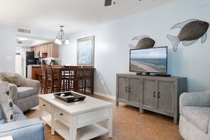 Condo, 3 Bedrooms | Living area | TV - Ocean House Unit 2906 (Gulf Shores)