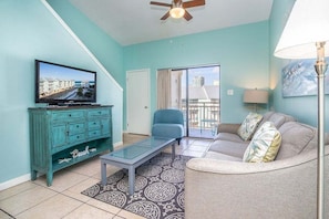 Condo, 1 Bedroom | Living area | TV