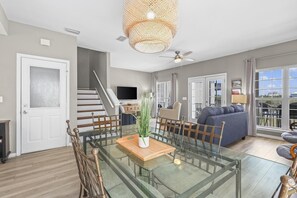 House, 4 Bedrooms | Living area | TV - 214 Shoreland (Gulf Shores)