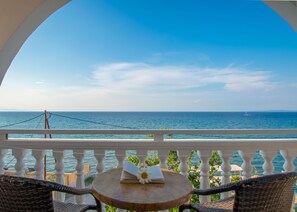 Balcony view - Agoulos Beach Hotel (Zakynthos)