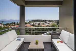 Villa de lujo, 3 habitaciones, no fumadores | Balcón