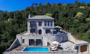 Front of property - Dionysos Luxury Villa (Rigas Feraios)