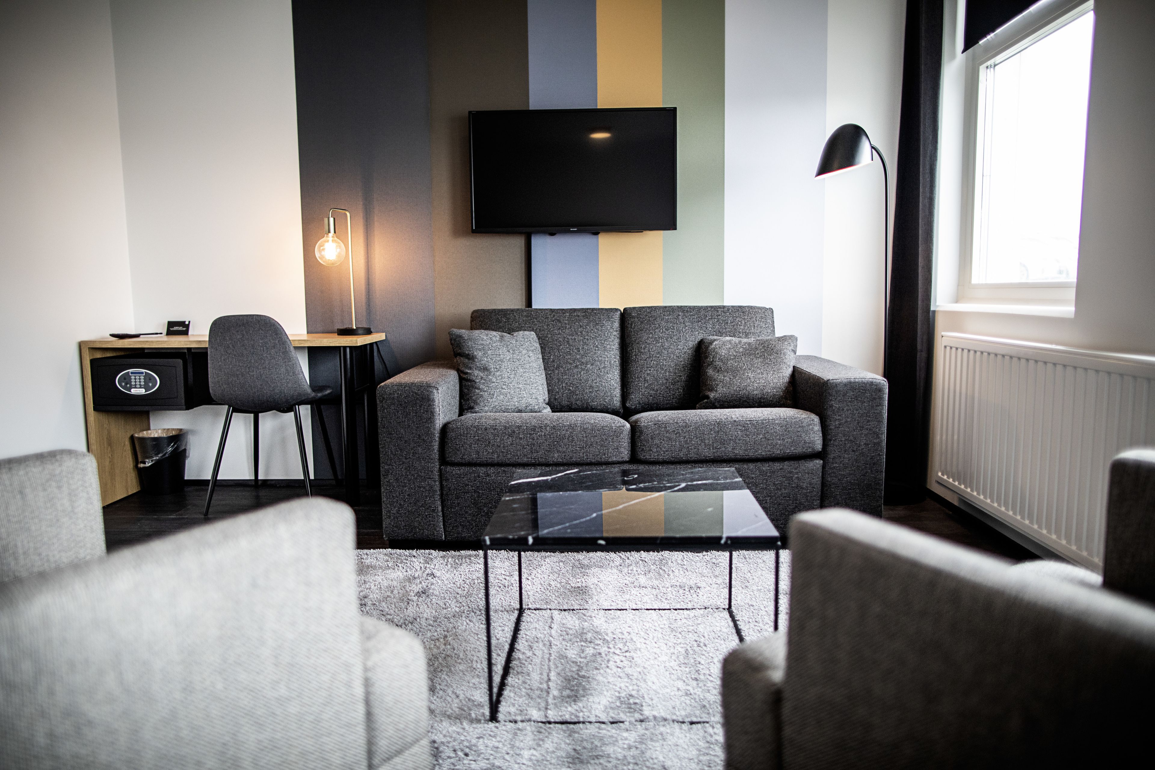 in-room safe, desk, blackout curtains, free cots/infant beds