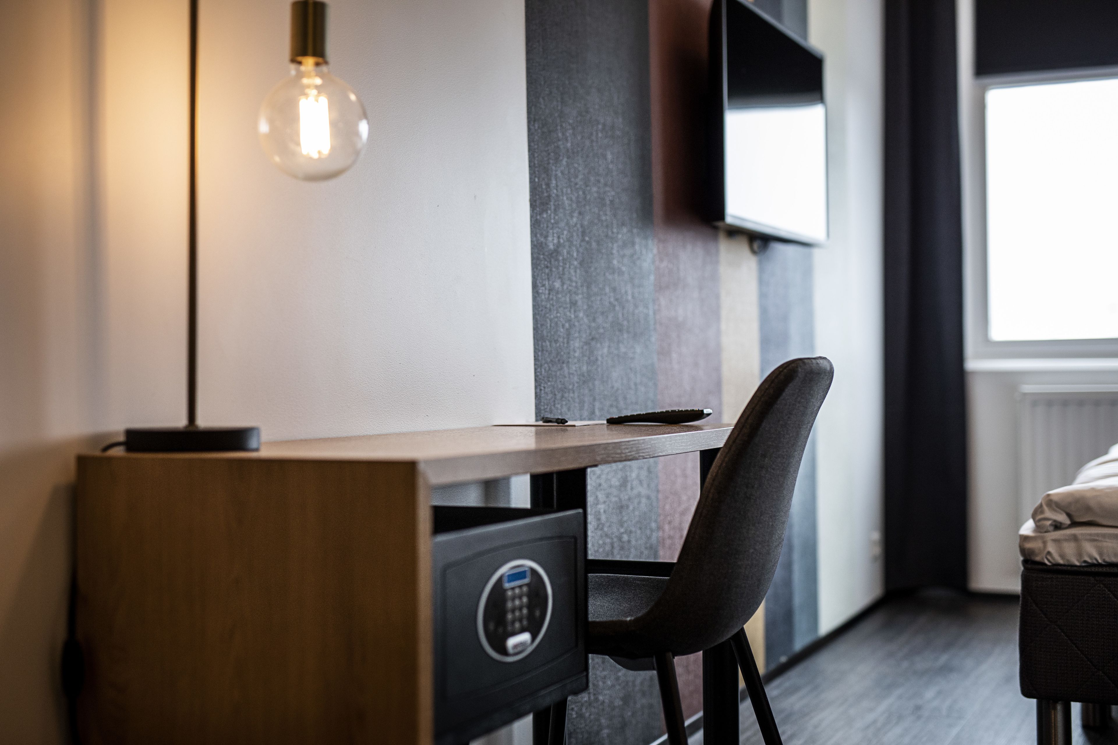 in-room safe, desk, blackout curtains, free cots/infant beds