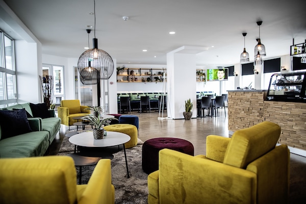 Sala de estar en el lobby
