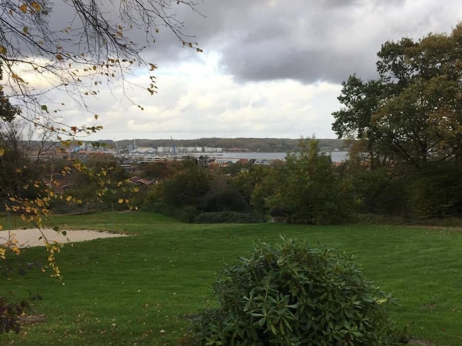 Utsikt fra overnattingsstedet