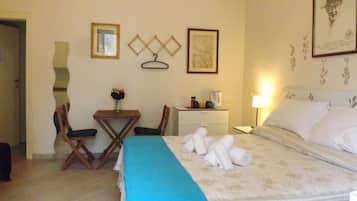 Familienzimmer | Italienische BettbezĂŒge von Frette, Betten mit Memory-Foam-Matratzen