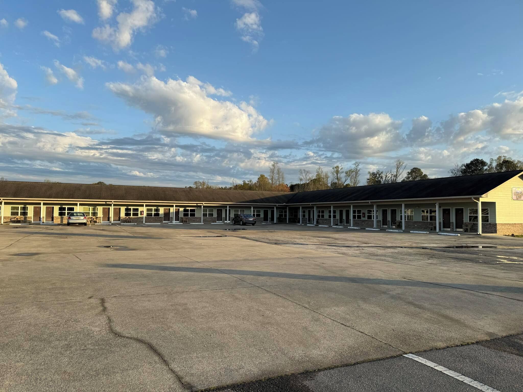 Fassade der Unterkunft