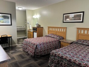 Free WiFi, bed sheets