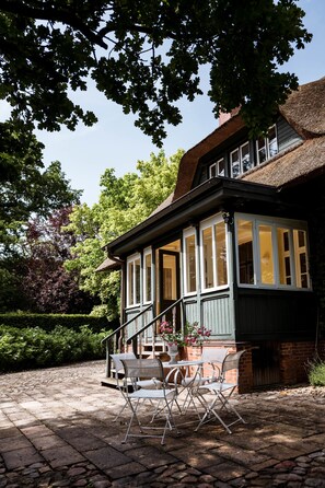 Entrada de la propiedad