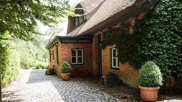 Majoituspaikan julkisivu