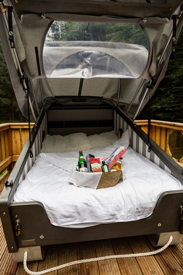 Casa de árbol romántica, 1 cama matrimonial | Minibar