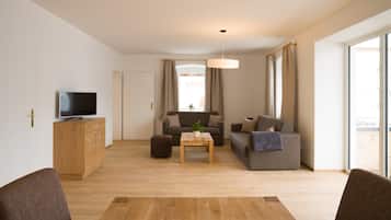 Luxury Apartment, 2 Bedrooms | Living area | Flat-screen TV