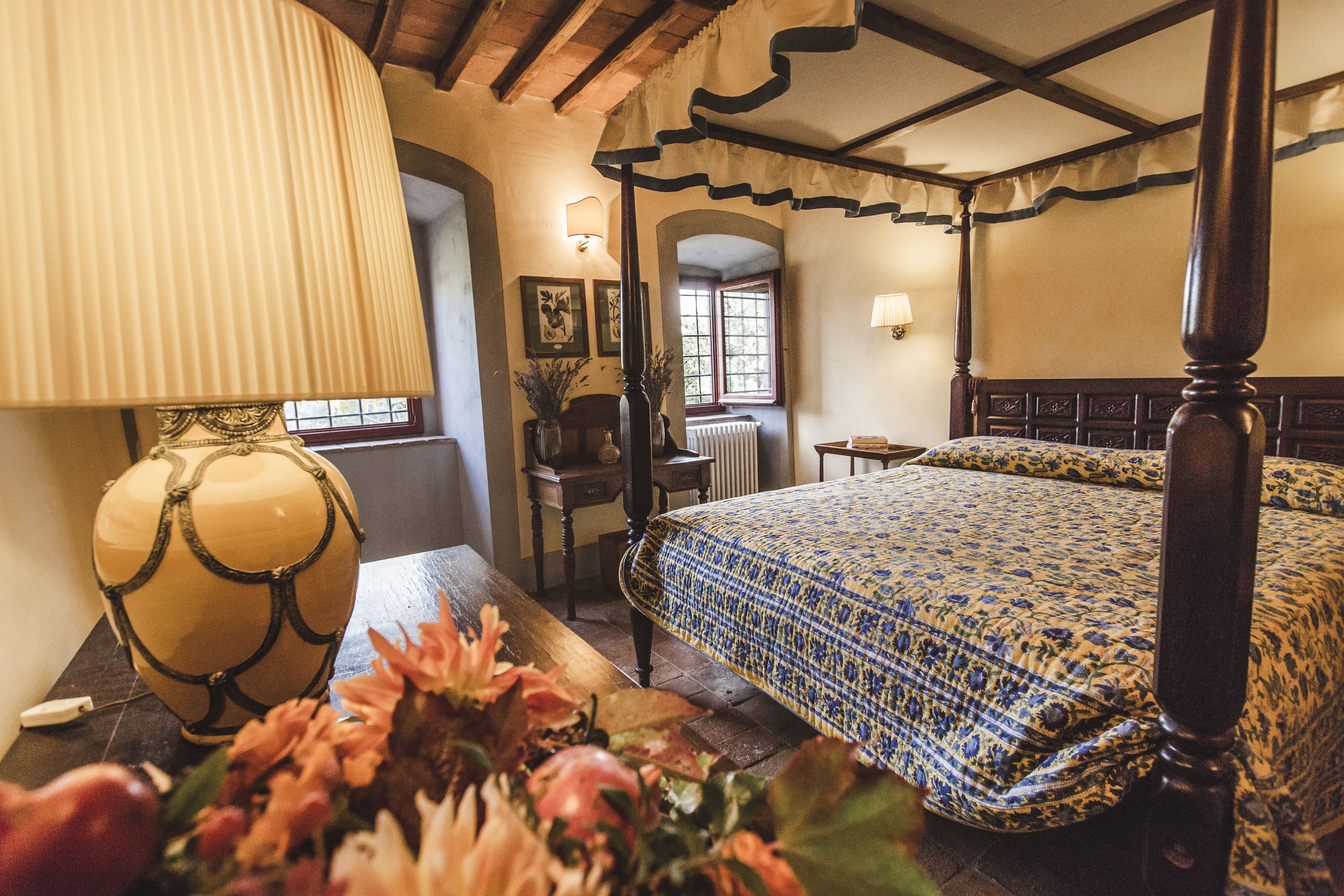 Kamar Double Deluks, pemandangan kebun | 13 kamar tidur, minibar, brankas, dan meja kerja