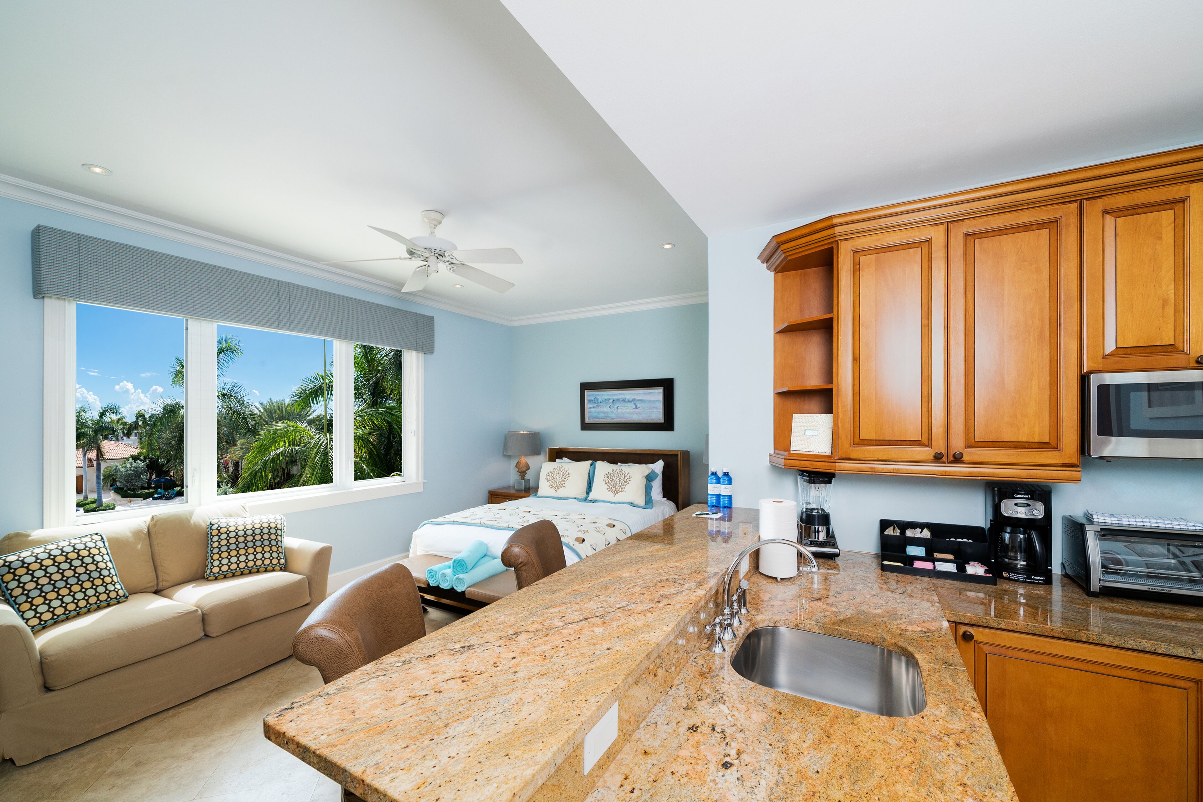 studio suite, 1 queen bed | 3 bedrooms, premium bedding, individually decorated