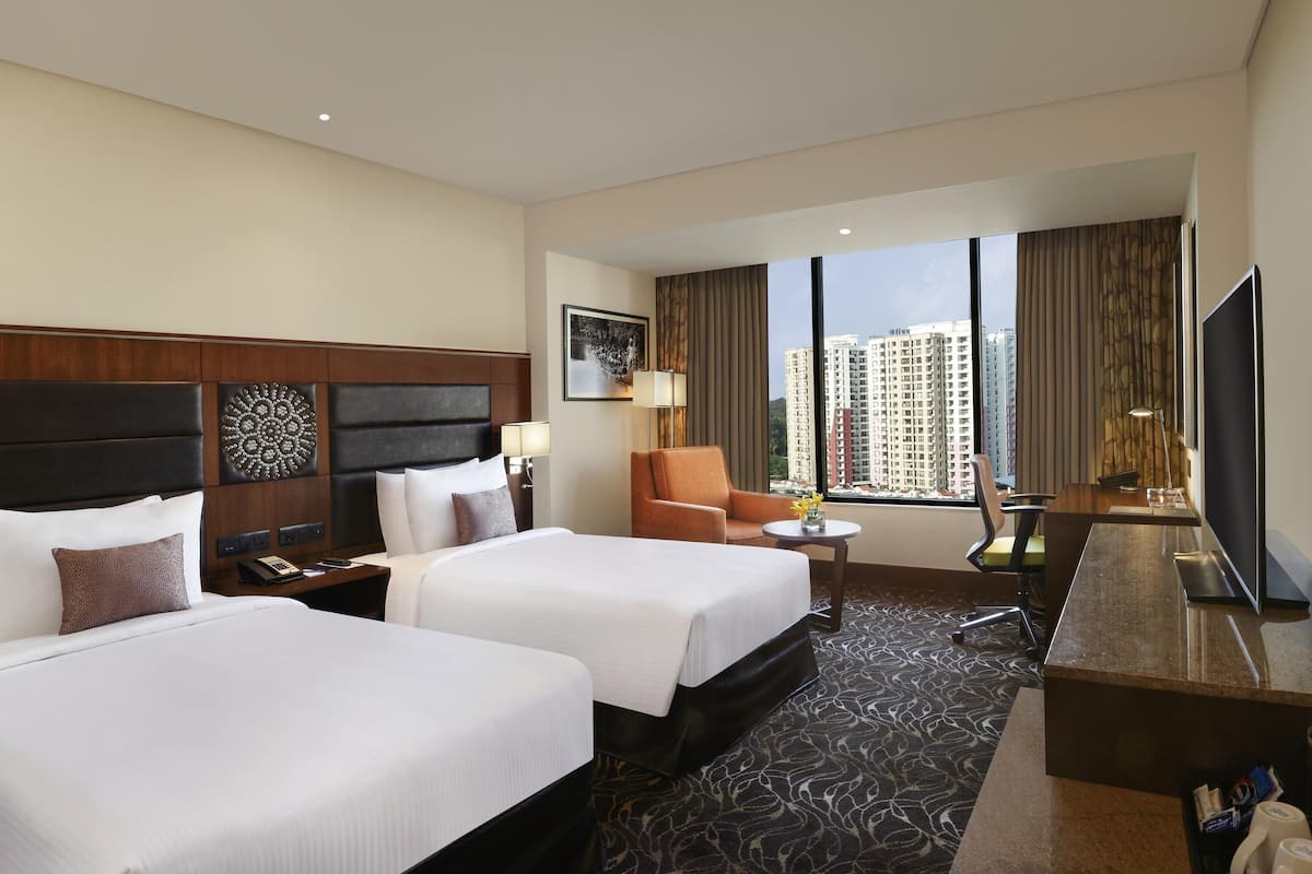 premier room, 2 single beds | 1 bedroom, premium bedding, minibar, in-room safe