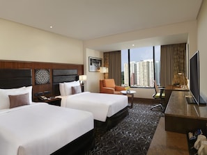 Premier Room, 2 Single Beds | 1 bedroom, premium bedding, minibar, in-room safe