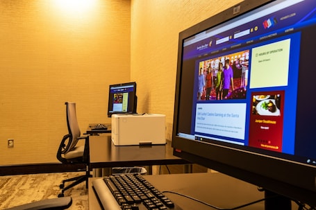 Business center. Santa Ana Star Casino Hotel