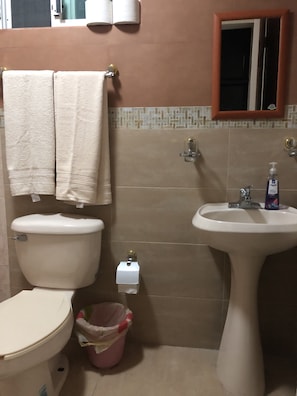 Apartment, 3 Bedrooms | Bathroom | Shower, towels - Adamaris Condo Condesa (Acapulco)