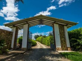 Majoituspaikan sisäänkäynti