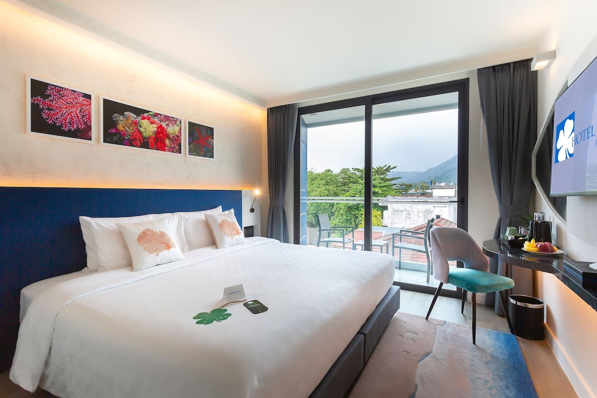 premier balcony room | premium bedding, minibar, in-room safe, individually decorated