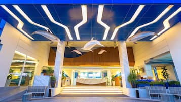 Façade de lâhĂ©bergement - soirĂ©e/nuit