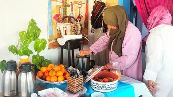 Daily continental breakfast for a fee