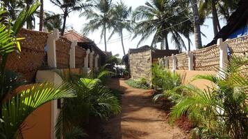 Fassade der Unterkunft