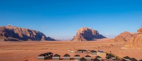 Uitzicht op de bergen