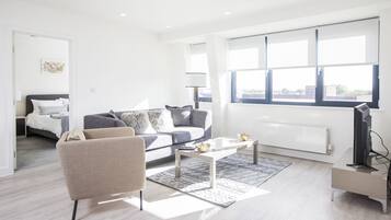 Executive Apartment, 2 Bedrooms | Living area