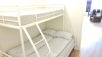 Monolocale familiare | Biancheria da letto di alta qualità, insonorizzazione