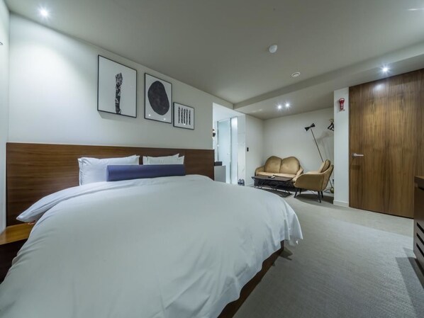 Suite | Premium bedding, free WiFi - Boutique Hotel HAVE (Busan)