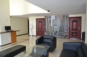 Lobby sitting area