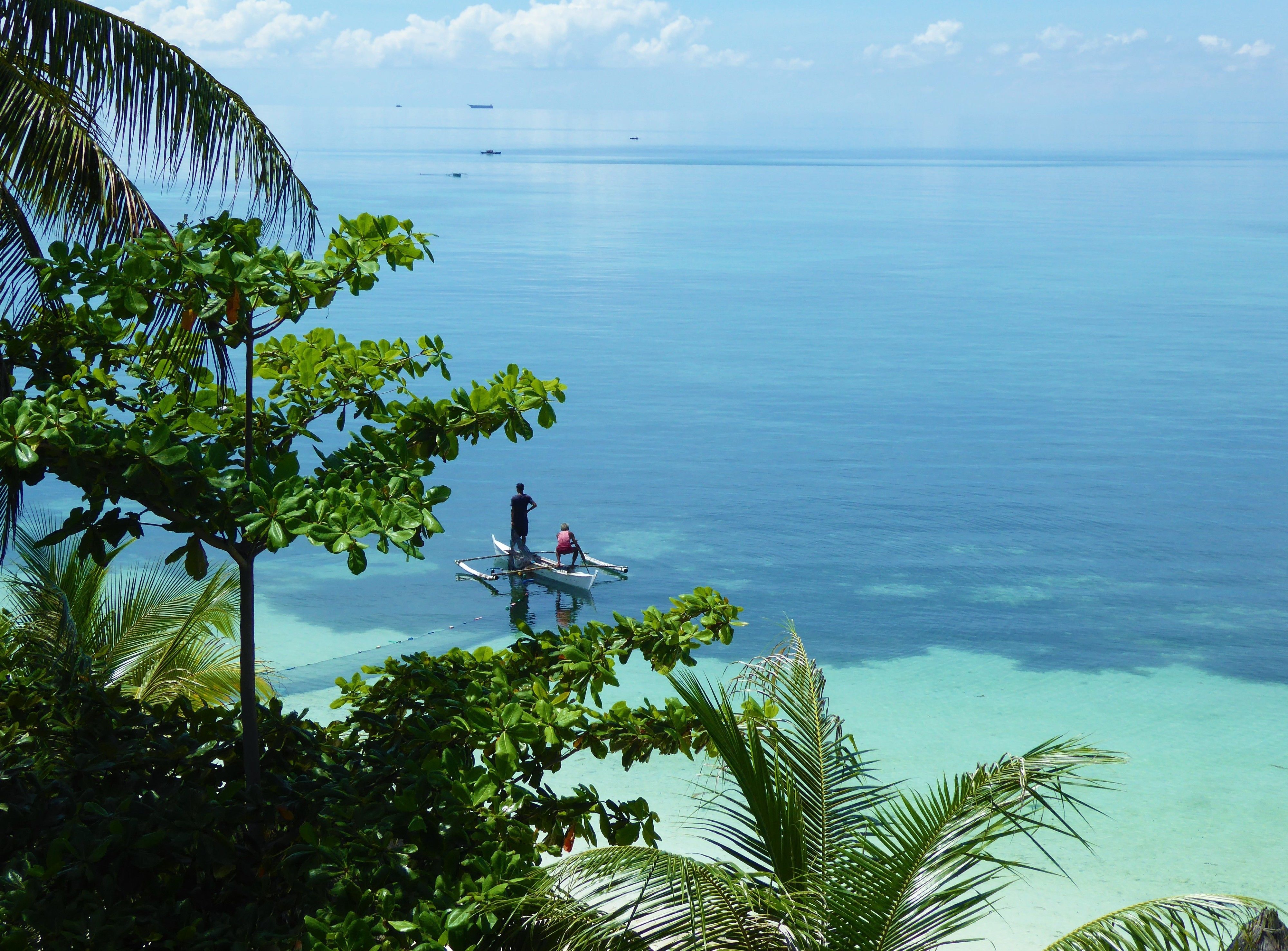private beach, white sand, free beach cabanas, sun-loungers