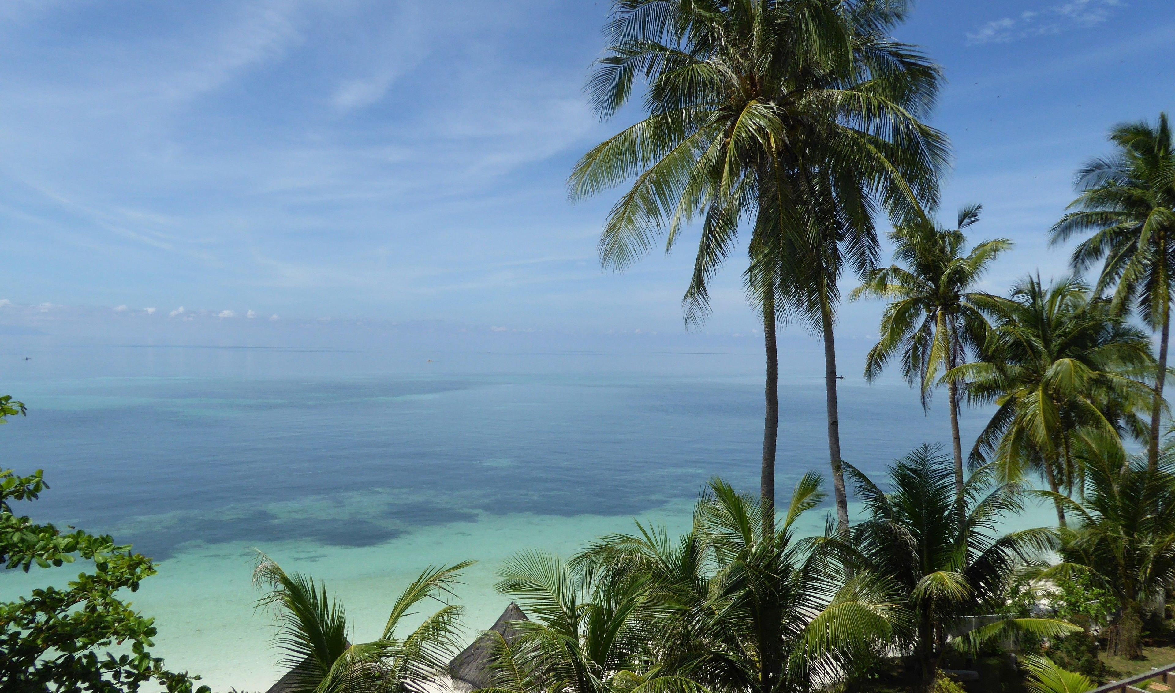 Private beach, white sand, free beach cabanas, sun loungers
