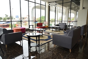 Sala de estar en el lobby