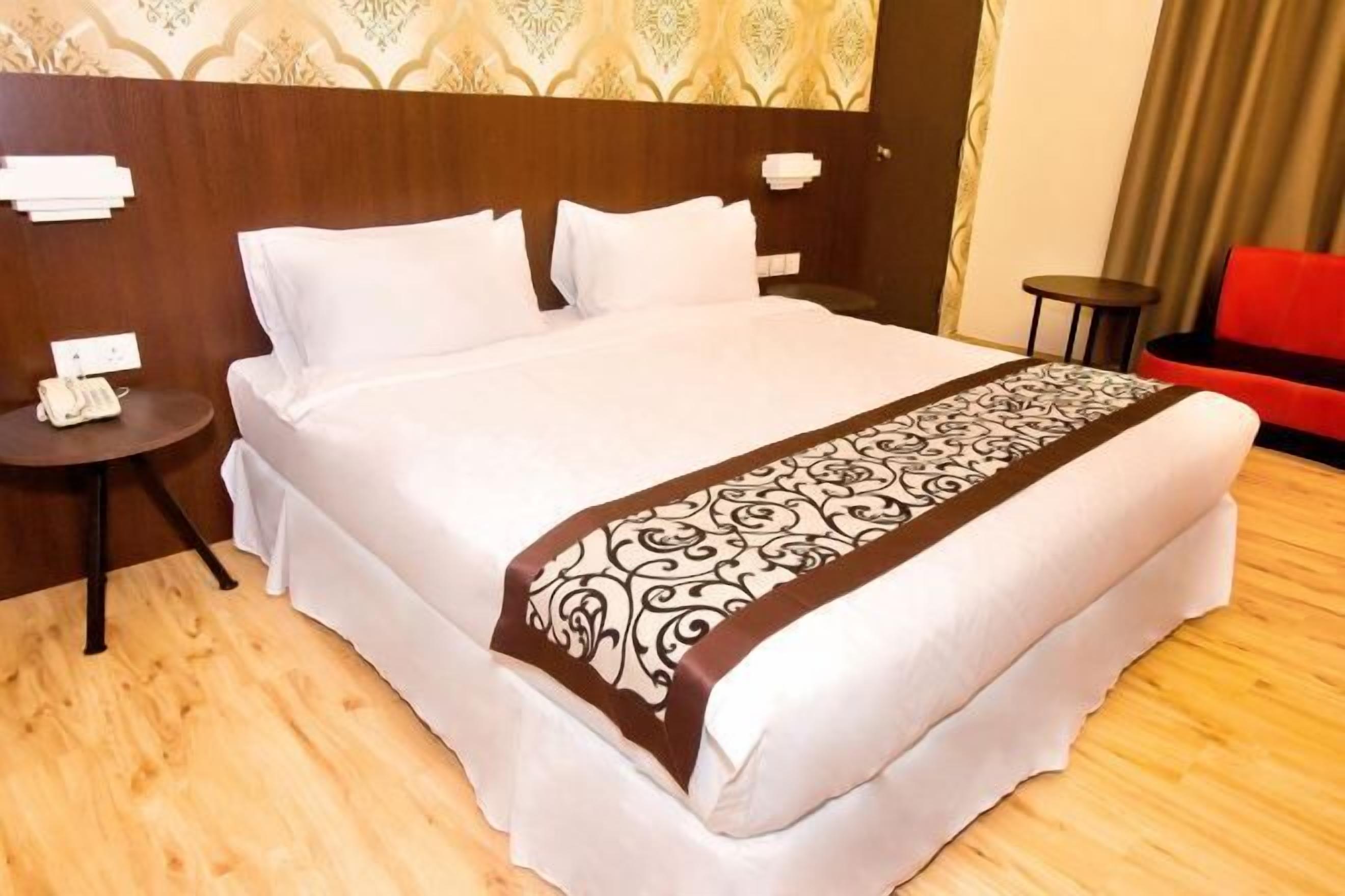 Bộ trải giường bằng vải cotton Ai Cập, bộ đồ giường cao cấp 