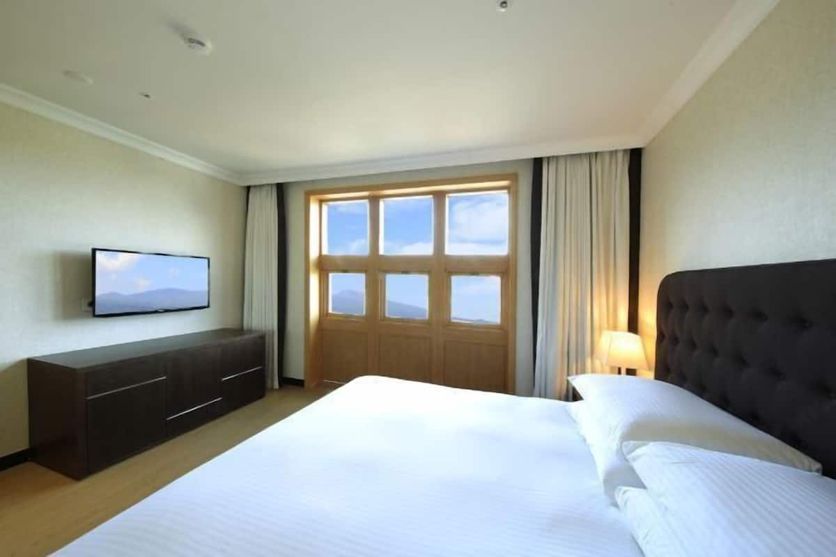 Blackout curtains, rollaway beds, free WiFi