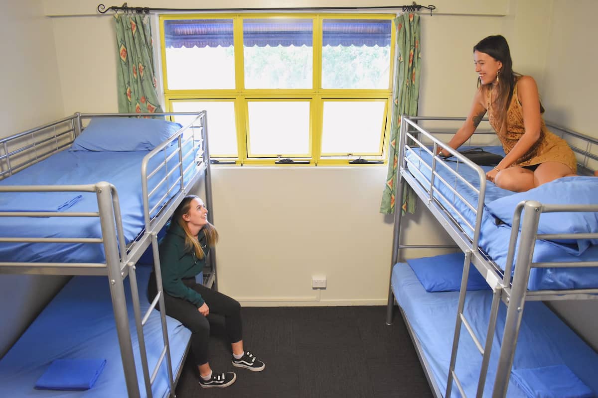 Bed in 4-Bed Female Dorm with Air Con | WiFi, bed sheets